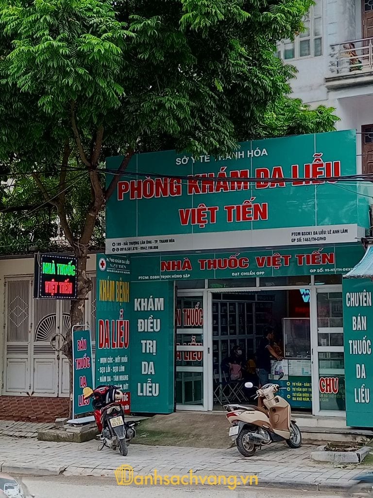Phòng Khám Da Liễu Việt Tiến tại Đông Quang Thanh Hóa