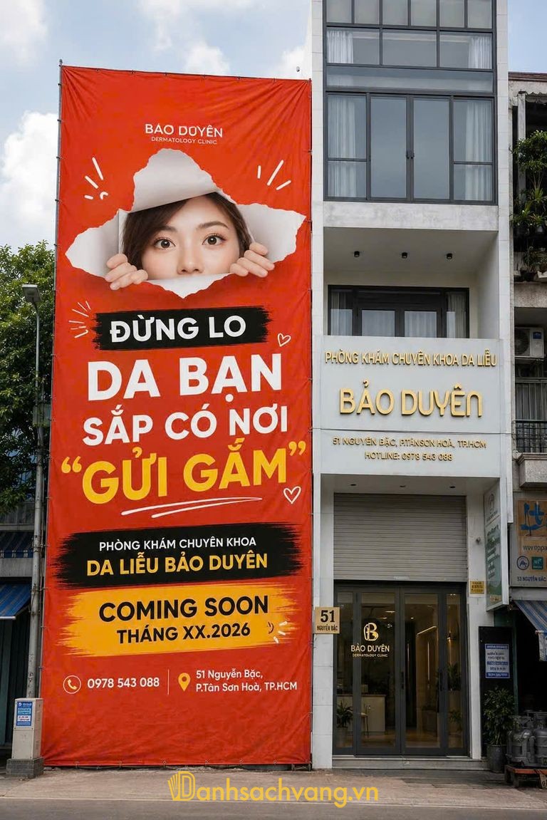 Phòng Khám Da Liễu Bảo Duyên tại Nguyễn Bặc Tân Sơn Hòa TPHCM