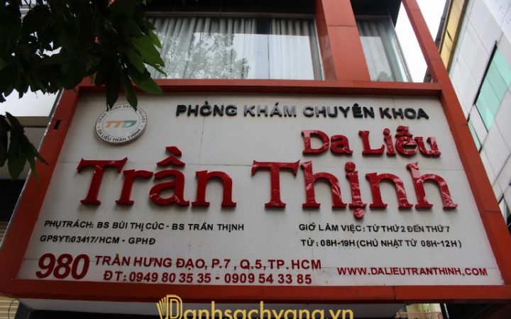 Phòng khám da liễu Trần Thịnh