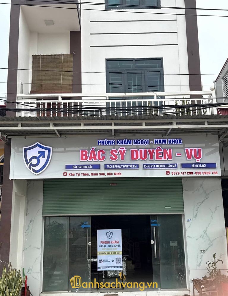 Phòng khám Ngoại Nam khoa Bs Duyên Vụ tại Bắc Ninh