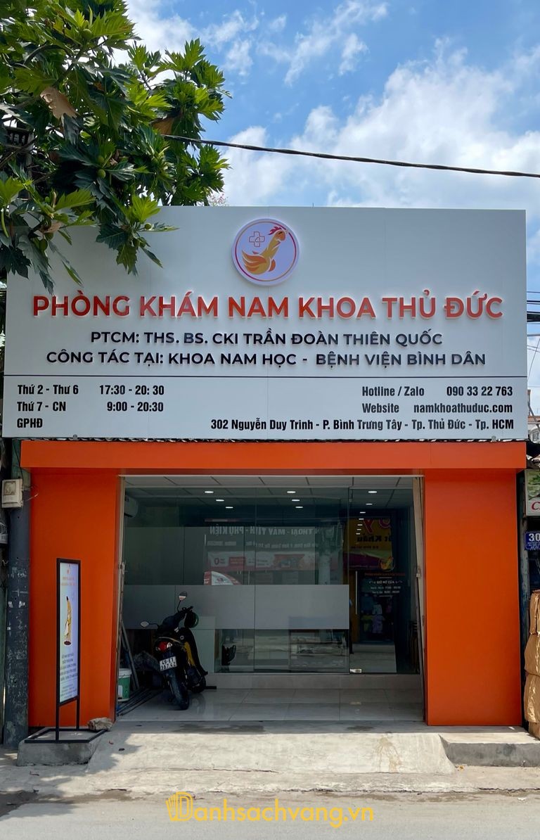 Phòng khám Nam khoa Thủ Đức tại TPHCM