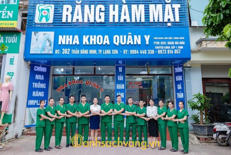 Nha Khoa Quân Y - phòng khám nha khoa ở Lạng Sơn