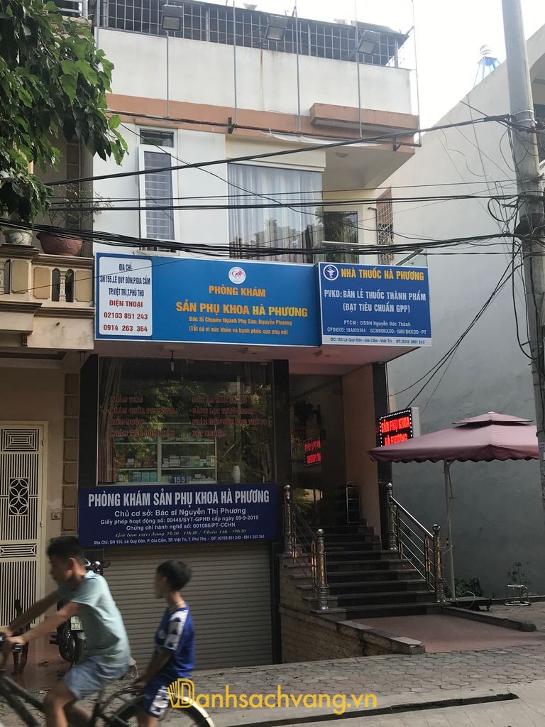 Phòng Khám Sản Phụ Khoa Hà Phương tại Việt Trì Phú Thọ