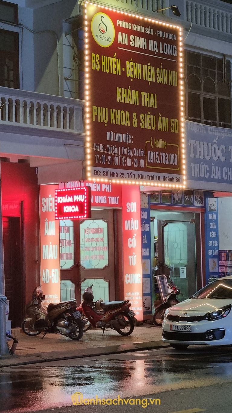 Phòng khám Sản Phụ Khoa An Sinh Hạ Long tại Quảng Ninh
