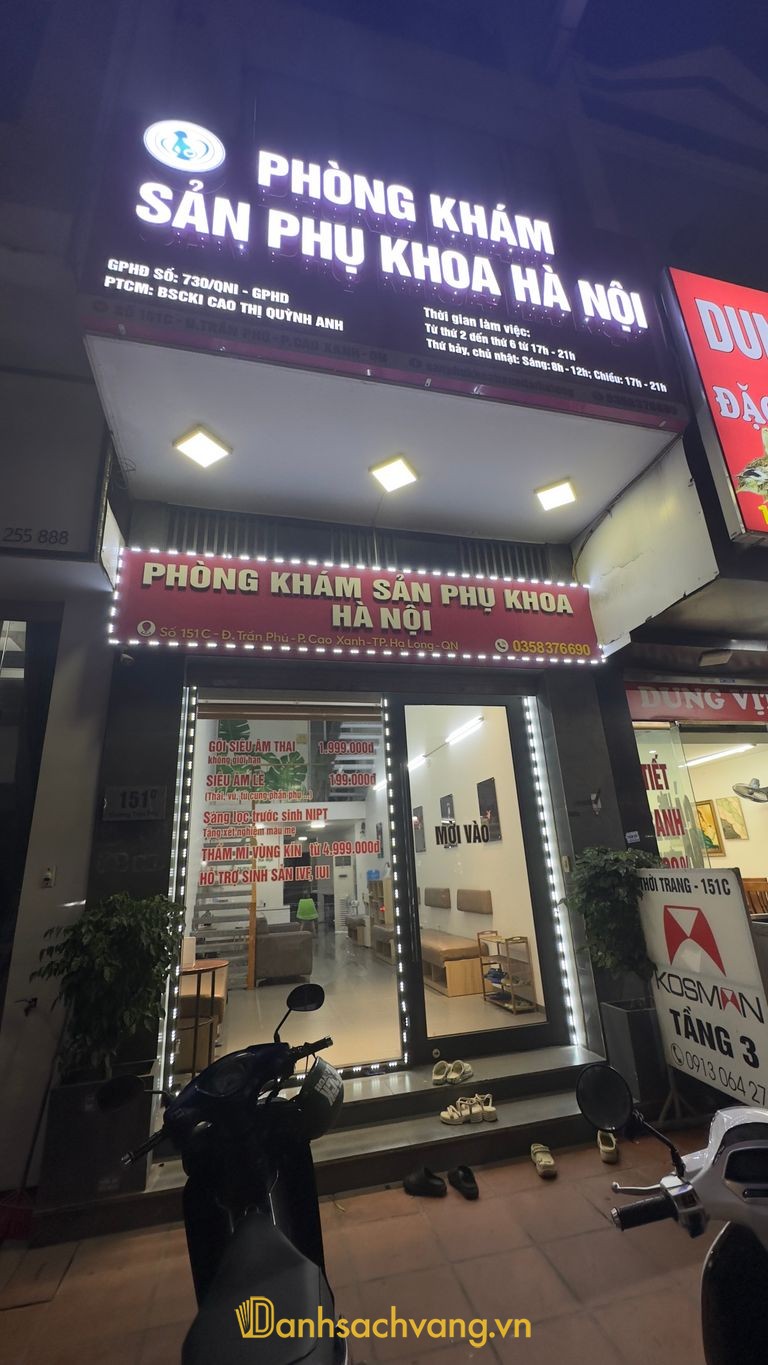 Phòng khám sản phụ khoa Hà Nội tại Hạ Long ở 151C Trần Phú
