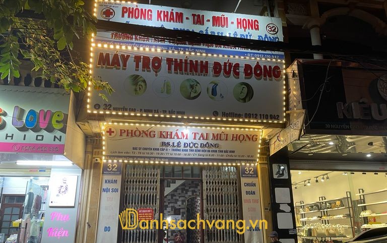 Phòng khám Tai Mũi Họng Bác sĩ Lê Đức Đông tại Nguyễn Cao