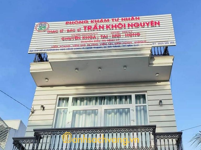 Phòng khám Tai Mũi Họng ThS.BS Trần Khôi Nguyên tại Cần Thơ