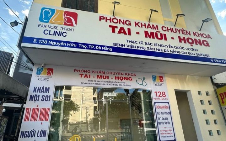 9 Phòng khám tai mũi họng ở Đà Nẵng hiện đại, bác sĩ giỏi
