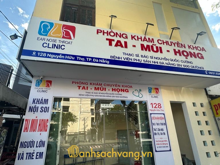 Phòng khám Tai Mũi Họng bác sĩ Cường tại Nguyễn Hữu Thọ Đà Nẵng