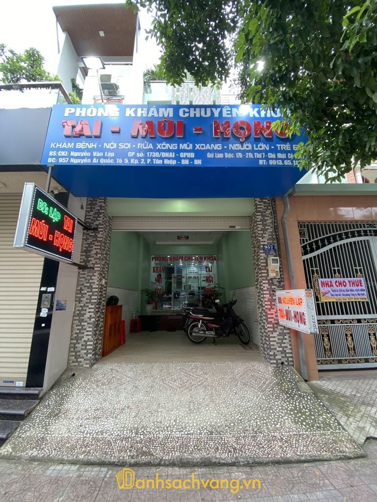 Phòng Khám Chuyên Khoa Tai Mũi Họng BS Lập ở Đồng Nai