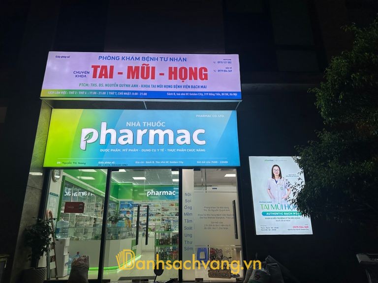 Phòng khám Tai Mũi Họng ThS.BS Nguyễn Quỳnh Anh tại Bồ Đề Hà Nội