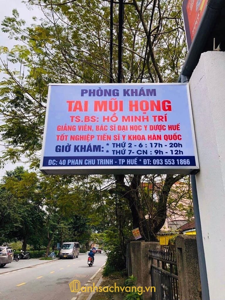 Phòng khám Tai Mũi Họng TS.BS. Minh Trí ở Huế