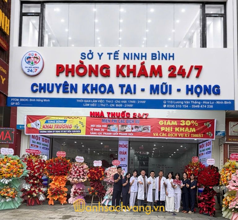 Phòng Khám Tai Mũi Họng 247 Ninh Bình