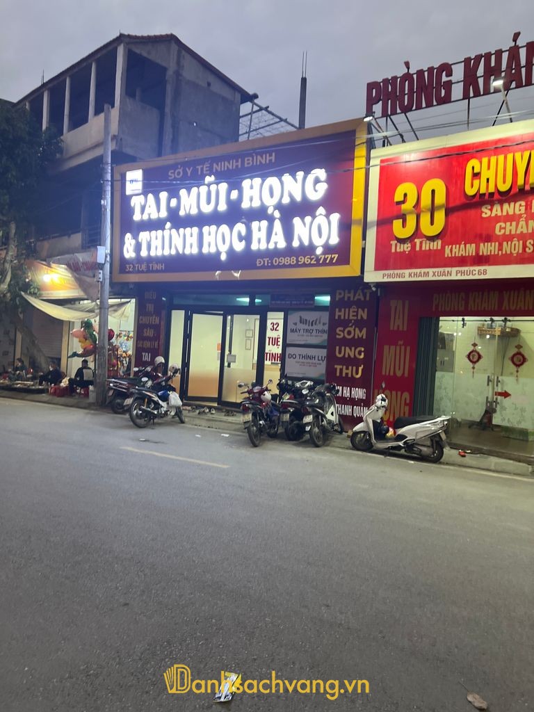 Phòng Khám Tai Mũi Họng 32 Tuệ Tĩnh bác sĩ Lê Văn Thành