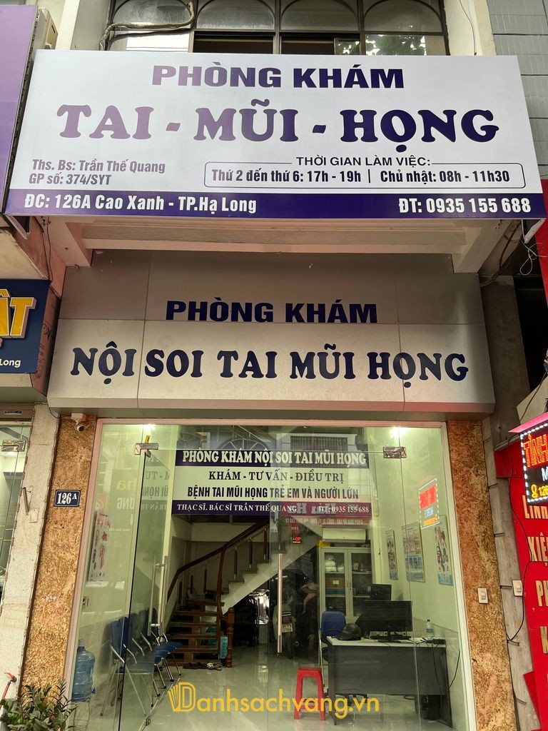 Phòng khám Tai Mũi Họng bác sĩ Trần Thế Quang tại Cao Xanh