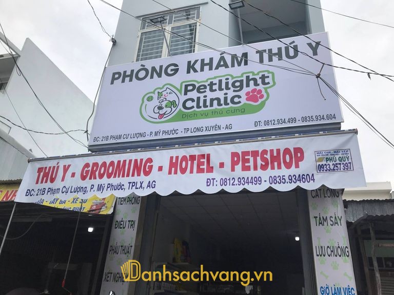 Phòng Khám Thú Y Petlight tại Mỹ Thới An Giang