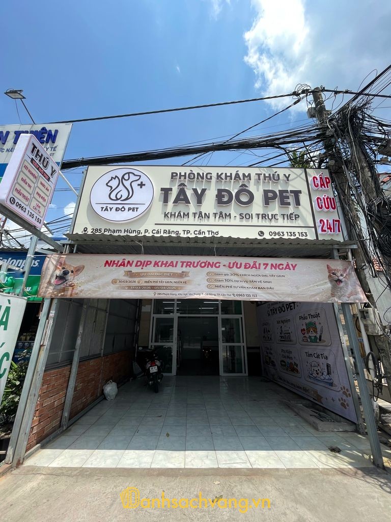 Phòng khám Thú y Tây Đô Pet Cần Thơ