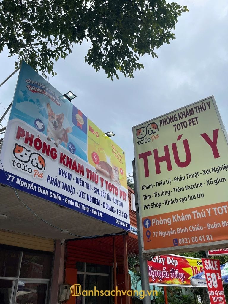 Phòng Khám Thú Y TOTO PET Buôn Ma Thuột