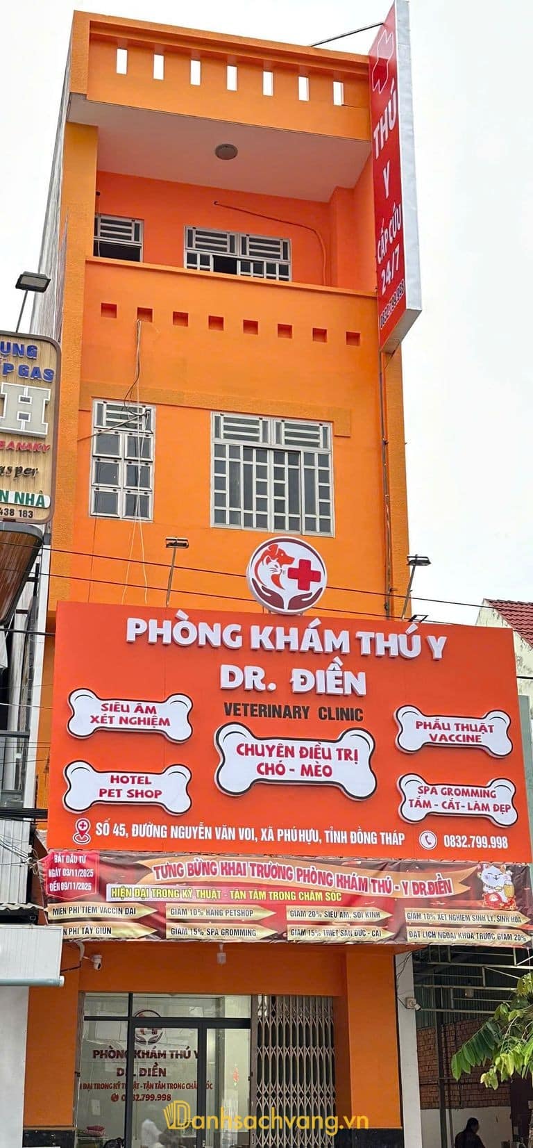 Phòng Khám Thú Y DR. ĐIỀN tại Phú Hựu Đồng Tháp