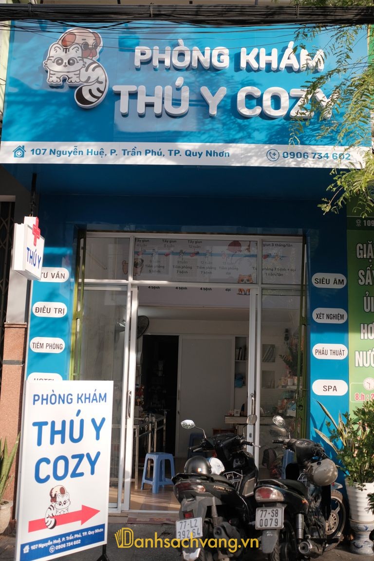 Phòng Khám Thú Y COZY Quy Nhơn tại Gia Lai