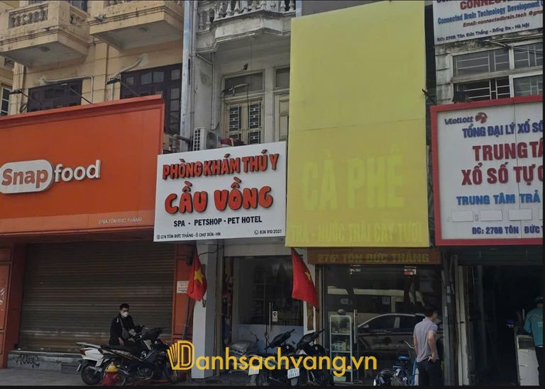 Phòng khám thú y Cầu Vồng tại 276 Tôn Đức Thắng Hà Nội