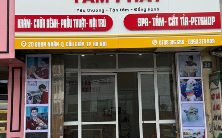10 Phòng khám thú y ở Hà Nội uy tín, dịch vụ tốt