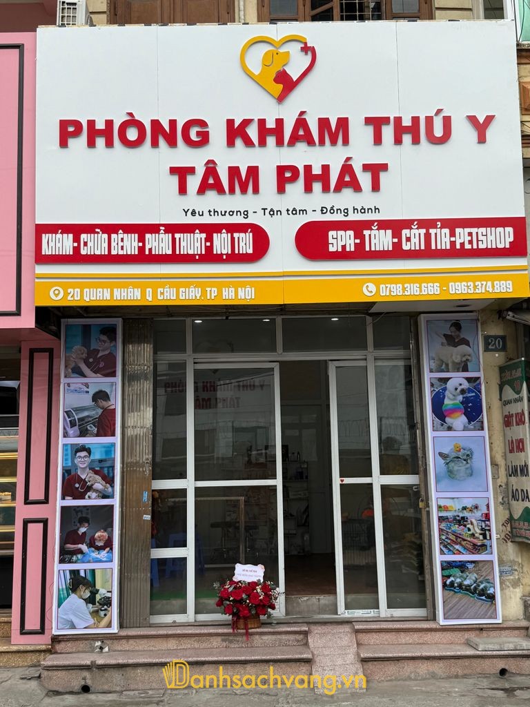 Phòng khám thú y Tâm Phát tại Quan Nhân Hà Nội