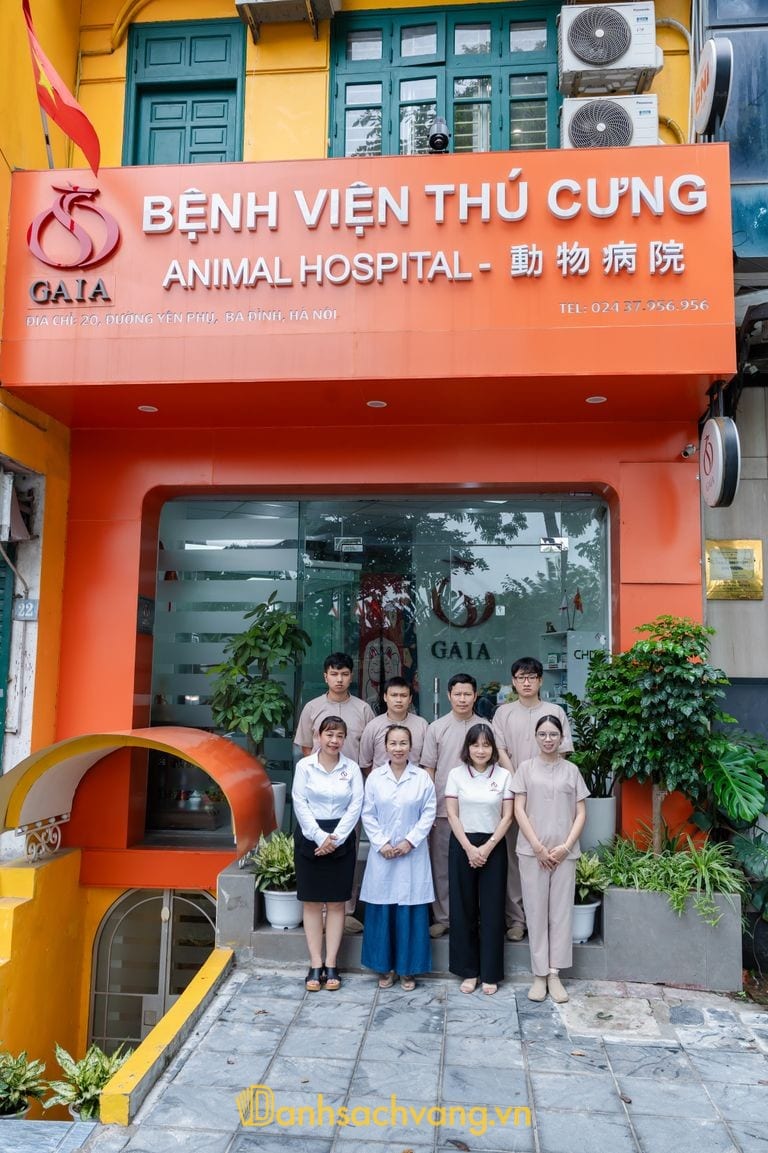 Phòng khám thú y Gaia tại Yên Phụ Hà Nội