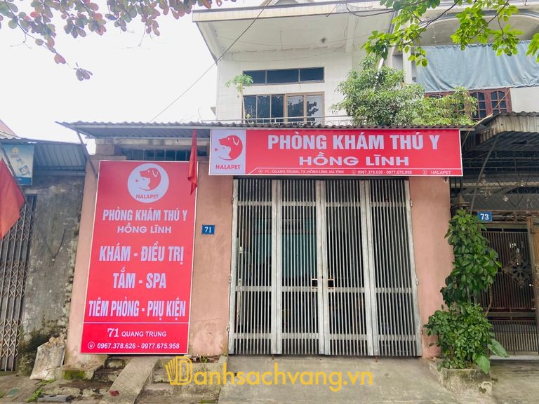 Phòng khám thú y Hồng Lĩnh HaLapet tại Hà Tĩnh