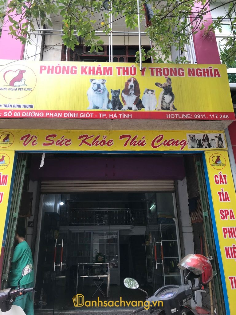 Phòng khám thú y Trọng Nghĩa tại Hà Tĩnh