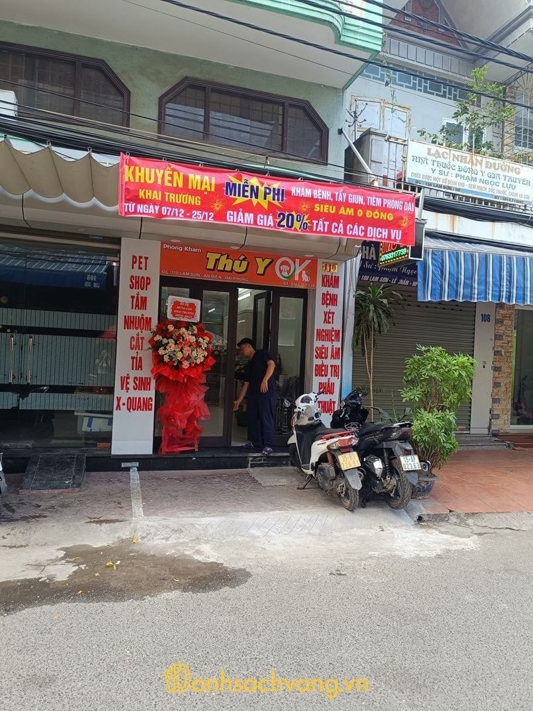 Phòng Khám Thú Y Hải Phòng OK Pet tại Lam Sơn