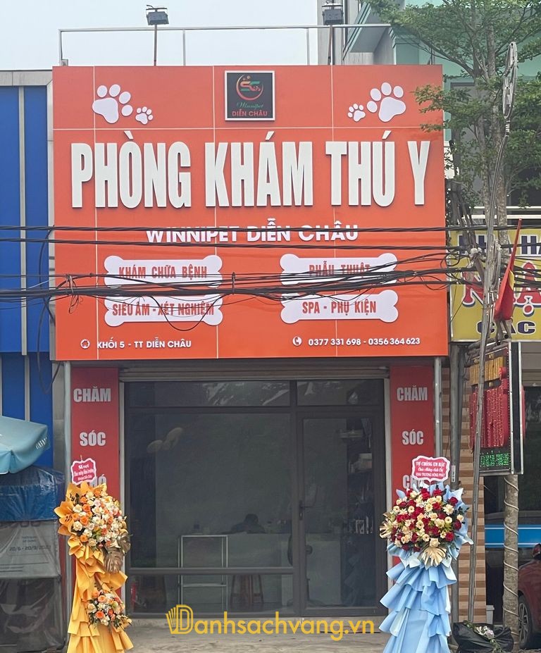 Phòng khám Thú y WINNIPET Diễn Châu Nghệ An