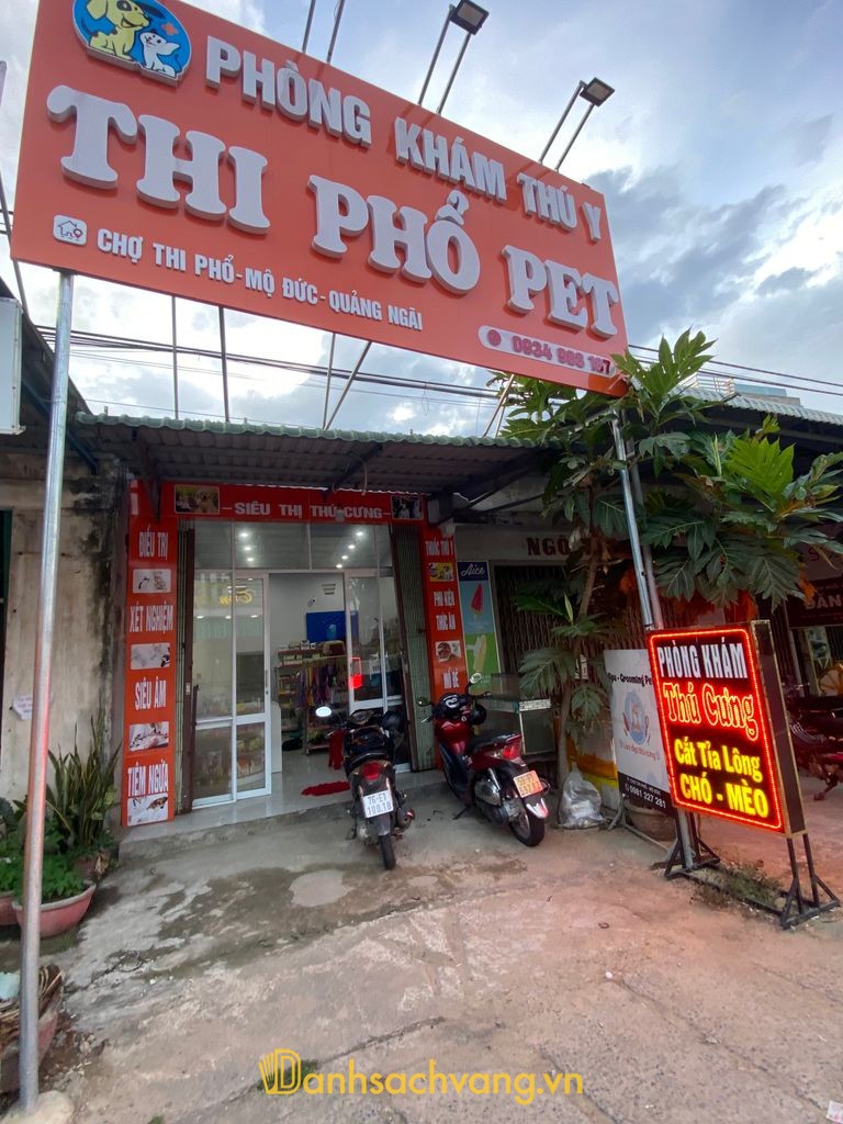 Phòng khám thú y Thi Phổ ở Quảng Ngãi