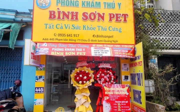 10 Phòng khám thú y ở Quảng Ngãi tốt và chất lượng