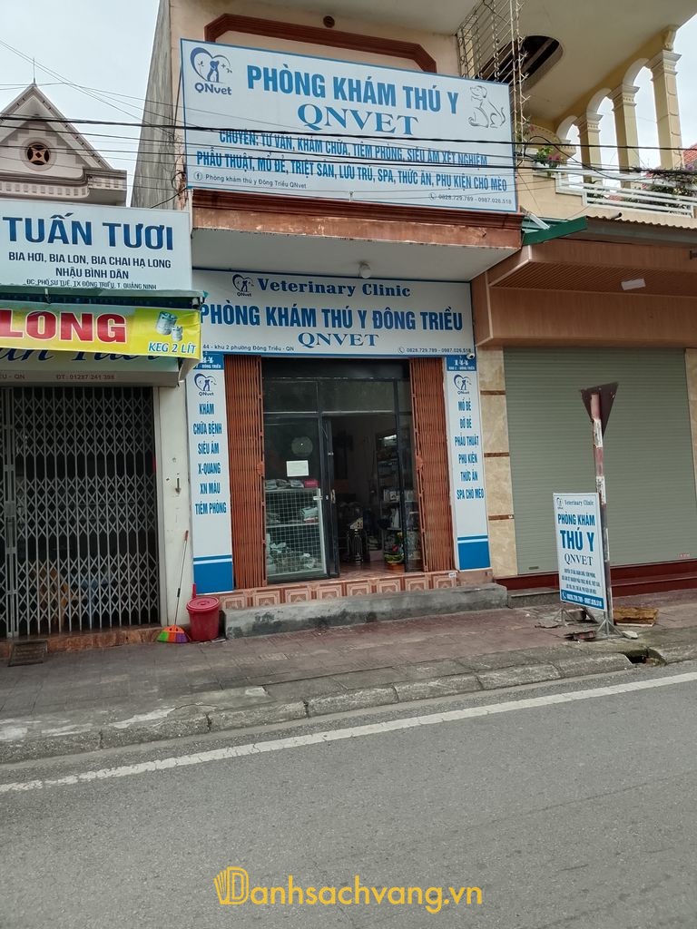 Phòng khám thú y Đông Triều Qnvet tại Quảng Ninh