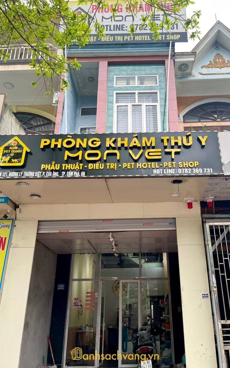 Phòng khám thú y MonVet tại Cẩm Phả Quảng Ninh