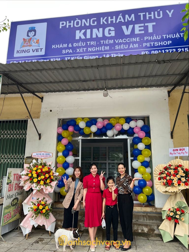 Phòng khám thú y KINGVET tại Lệ Thủy Quảng Trị