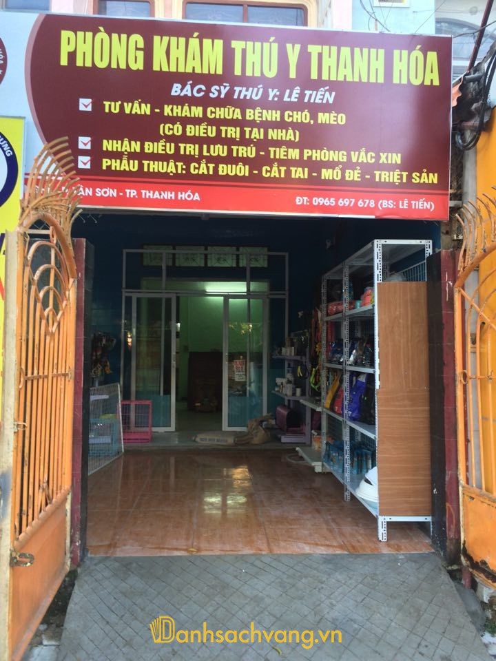 Phòng Khám Thú Y Lê Tiến Thanh Hóa