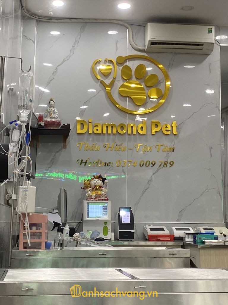 Diamond Pet - phòng khám thú y tại TPHCM
