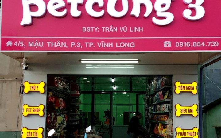 8 Phòng khám thú y ở Vĩnh Long đáng tin cậy, bác sĩ tận tâm