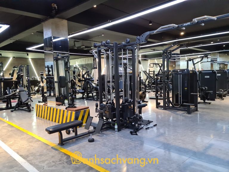 Downtown Fitness Club Cần Thơ - phòng gym hiện đại