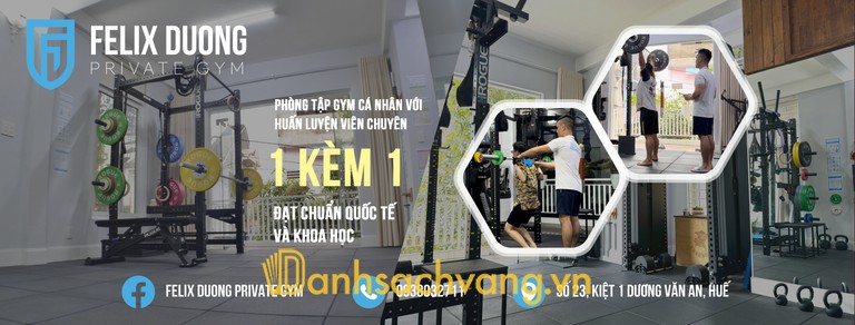 FelixDuong Private Gym - phòng tập gym ở Huế