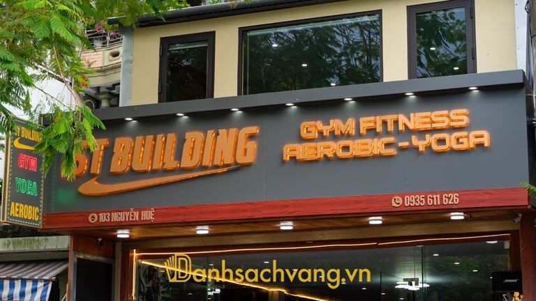 ST Building Gym Yoga Aerobic - phòng tập gym ở Huế