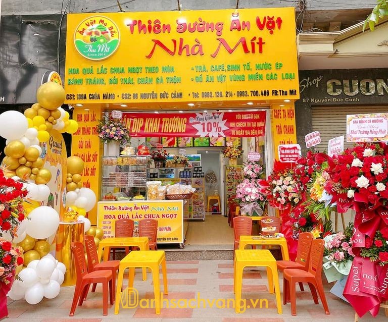 Thiên Đường Ăn Vặt Thu Mít tại Nguyễn Đức Cảnh Hải Phòng