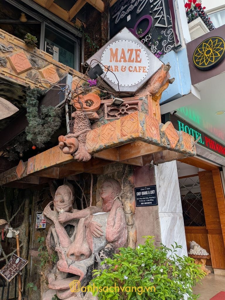 Maze Bar - quán bar kiến trúc mê cung tại Lâm Đồng