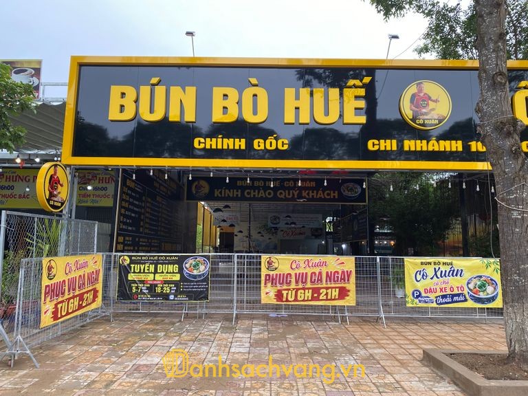 Bún bò Huế cô Xuân Chợ Đông Ba tại Cần Thơ