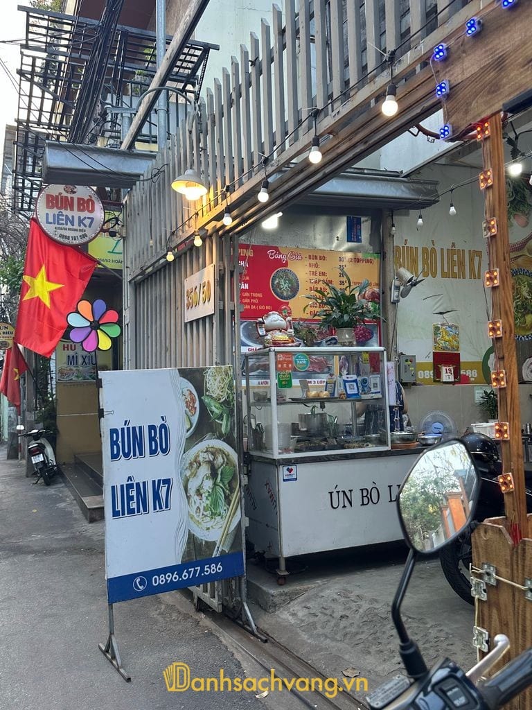 Bún Bò Liên K7 tại đường Hoàng Diệu Đà Nẵng