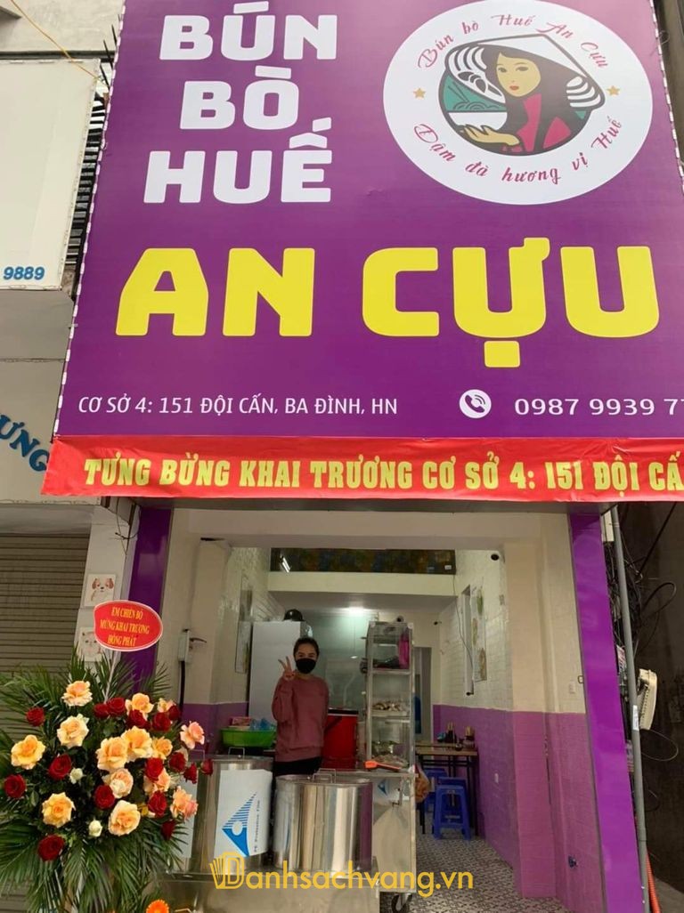 Bún Bò Huế An Cựu tại 151 Đội Cấn Hà Nội