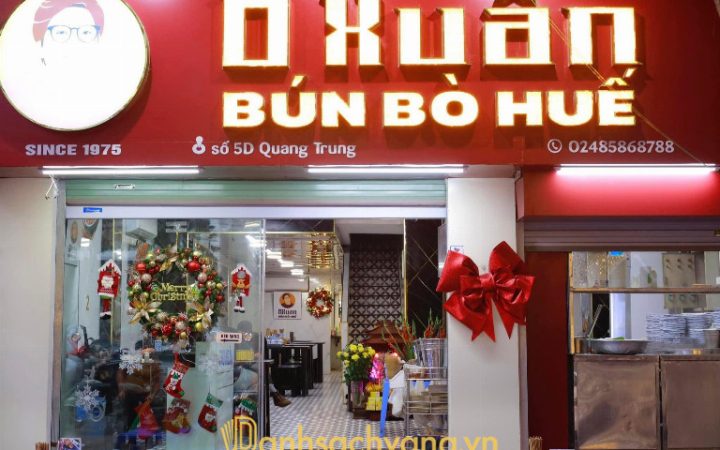 10 Quán bún bò ở Hà Nội nổi tiếng, nước dùng thơm ngon, chuẩn vị