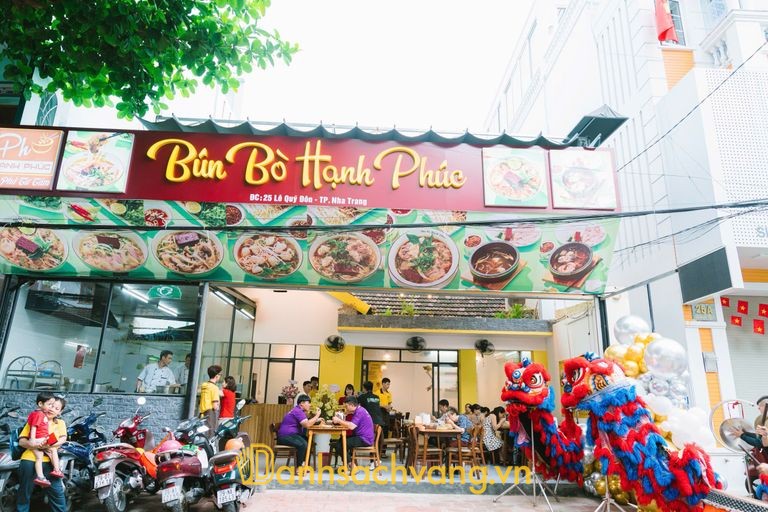 Bún bò Hạnh Phúc - quán bún bò ở Khánh Hòa